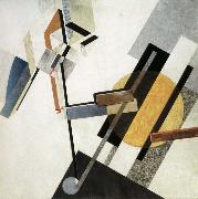 El Lissitzky proun 19d oil painting